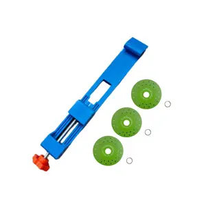 Adjustable Cutting Machine Guide Rail with 115 Blade, Woodworking Portable Marble Machine Accessories, High Efficiency for Full Porcelain and Ceramic Cutting