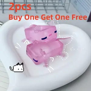 【Buy One Get One Free】2-Pack Sensory Stress Relief Toys - Pink Durable Material, Suitable for Classrooms, Offices, Party Gifts and Relaxation Activities, Classroom Relaxation Tools, Fun Design, Textured Surface