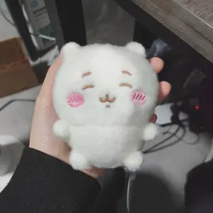 Chiikawa Boela Wool Smile Curled-Eyed Chii Cute Pendant Fur Doll Toy Hanger Gifts in Stock Nagano Keychain Soft and Fluffy