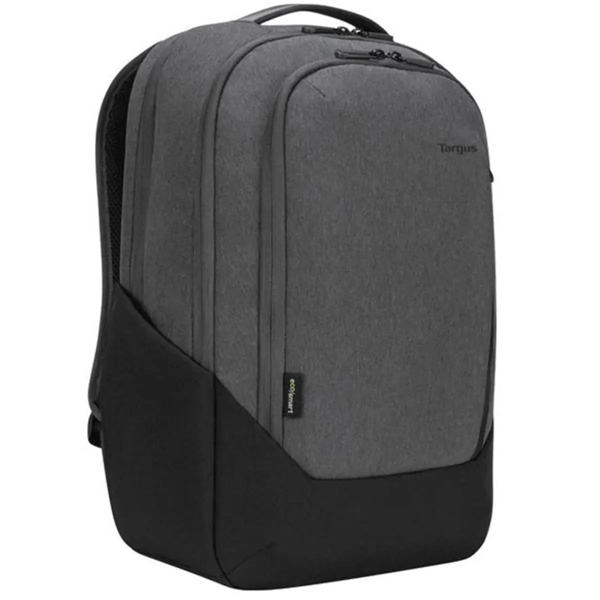 Targus TBB58602GL 15.6 in. Gray Cypress Hero Backpack Carrier Laptop Bag - Eco Smart, Notebook-Style, Protection Cover, Shock Resistant, Smart Carry for Notebooks, Backpack Carrier Laptop Bags, Notebook-Style Laptop Bags