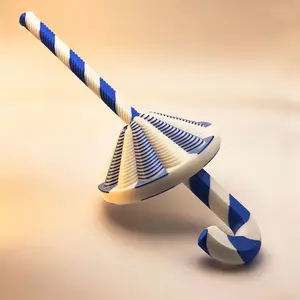 HypnoSpin Relaxation Wand — 3D Printed Kinetic Desk Relaxer