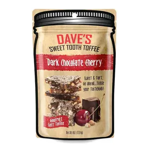 DAVES SWEET TOOTH Dark Chocolate Cherry Snack Pouch, 4 OZ