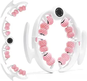 Manual Leg Roller Massager for Muscle Relief, Deep Tissue Massage Tool for Post-Workout Recovery, Adjustable Muscle Roller for Legs, Arms and Neck