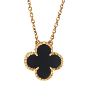 Pre-owned Van Cleef & Arpels Vintage Alhambra Pendant Necklace