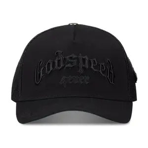 Godspeed Forever Trucker Hat Vanta Black