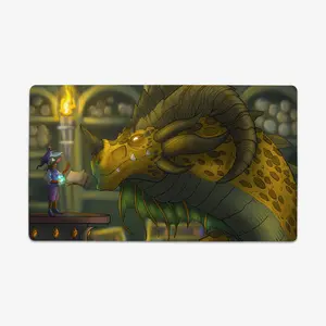 Book Dragon and Elf Playmat