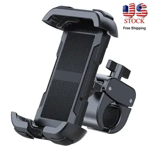 Bike Phone Holder, Phone Mount for Bicycle and Motorcycle Handlebar, Strong