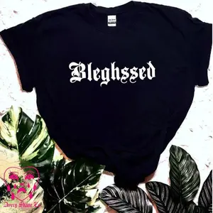 Bleghssed Metalcore Band Graphic Tshirt - Funny Music Shirt For Concerts