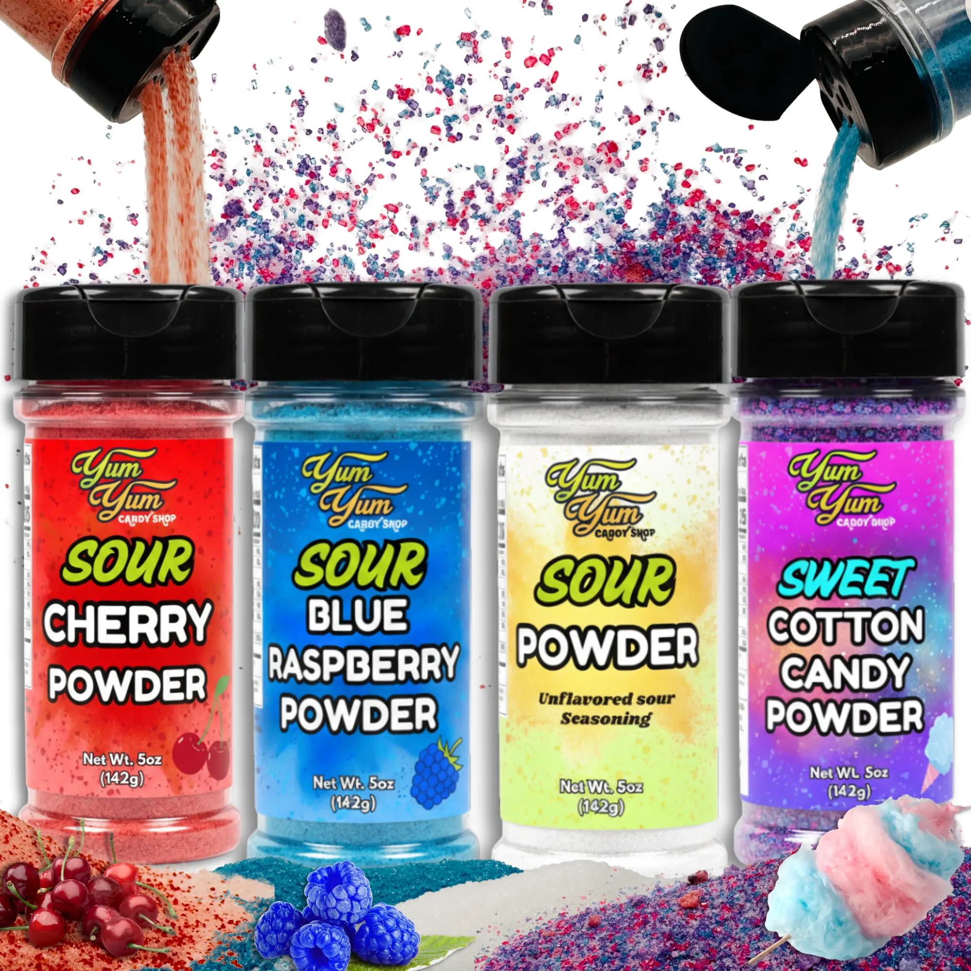 Sweet or Sour Candy Powders