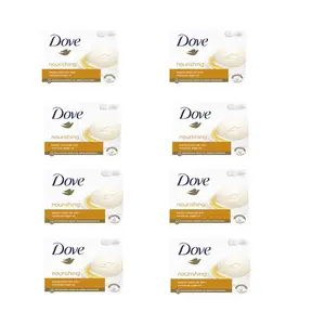 Dove Nourishing Beauty Cream Bar with Moroccan Argan Oil - 8 Bars, 90g organic face Gentle Hypoallergenic