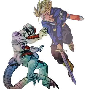 Trunks vs Freeza Sticker protective sticker