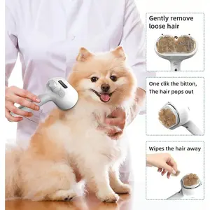 Pet Spray Hair Removal Comb for Cats and Dogs, Pet Grooming Brush with Spray for Cats, Cat Spray Brush for Shedding, Water Brush for Cats and Dogs, Pet Hair Removal Comb