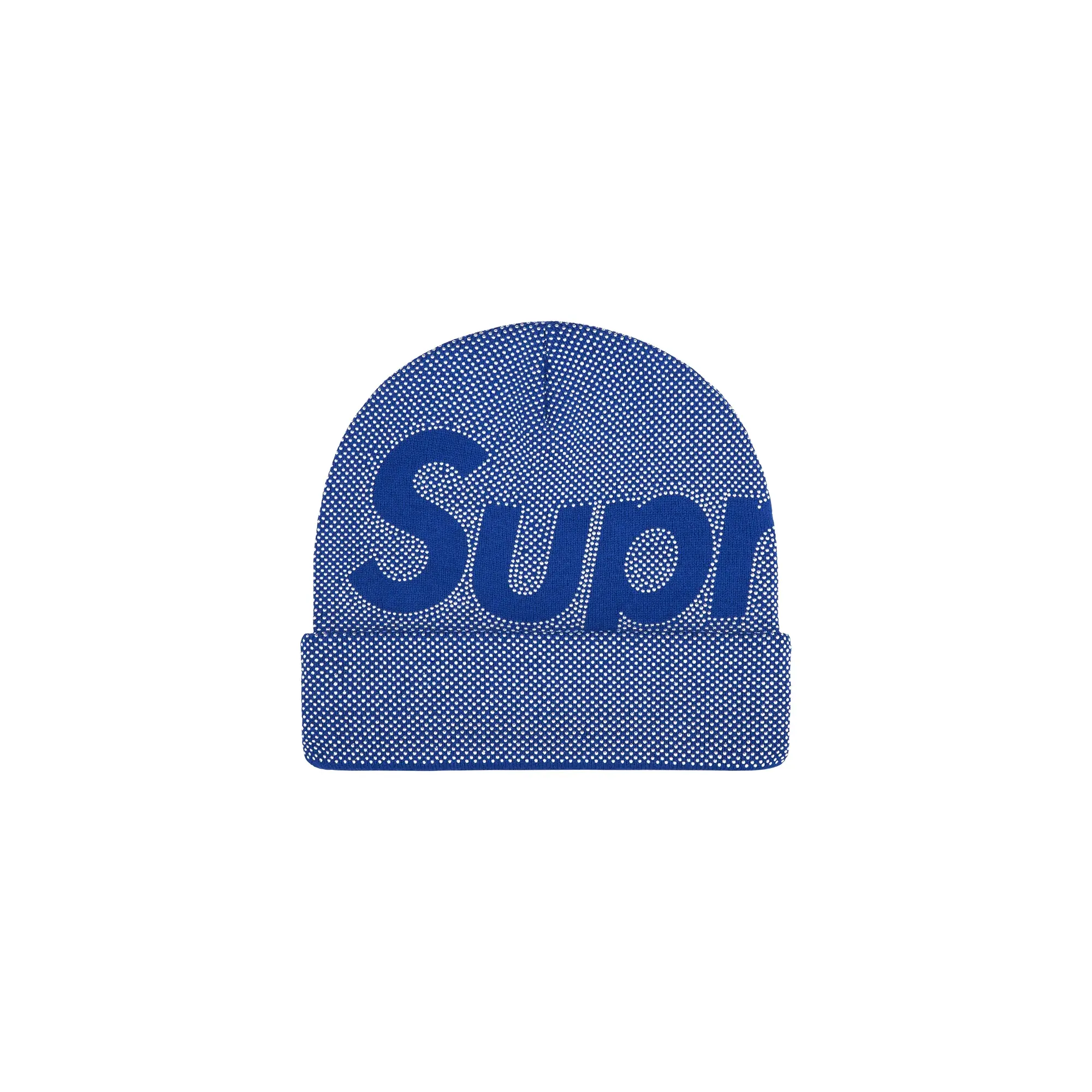 Studded Knockout Big Logo Beanie "FW25 - Royal" SU26789