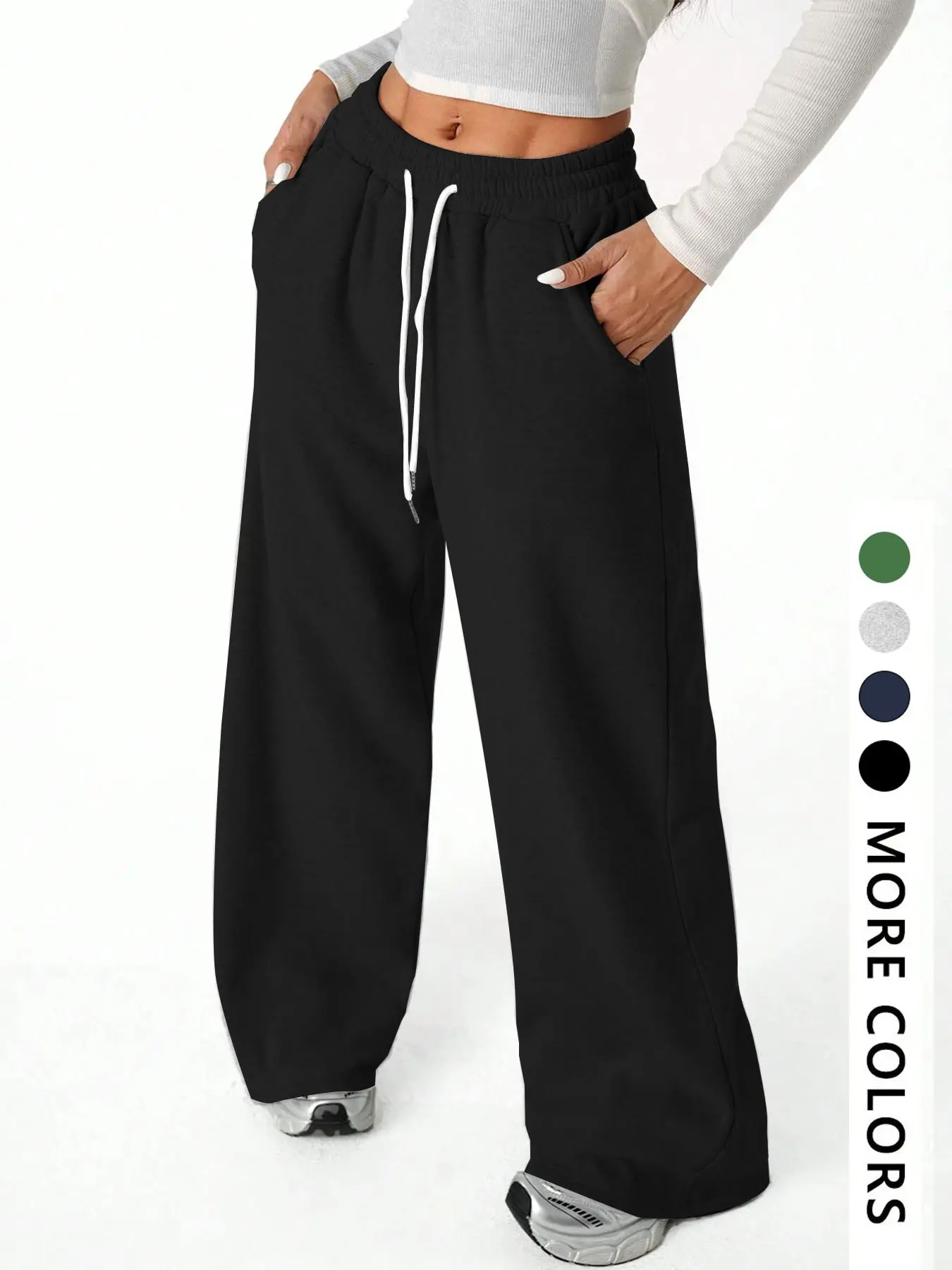 Women's Long Pants Sleepwear Set, Casual Loose-Fitting Loungewear Design, Perfect for Daily Wear & Sports, Stars Pattern, All Seasons