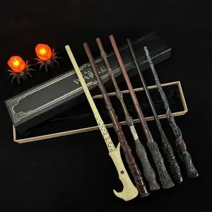 Magic wand, real magic wand, magic wand, amazing effect reproduction, Halloween role play, tools, stick costume, role play party Dumbledore Props