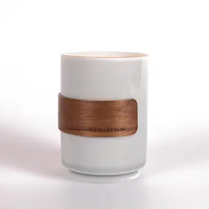Ceramic Cup with Bamboo Sleeve