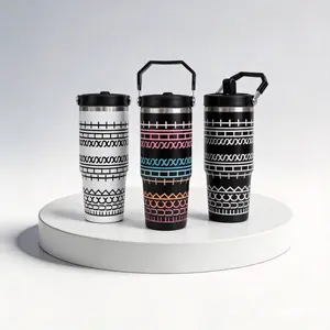 "If You Know You Know" Hidden Message 30oz Tumbler with Top Handle| Funny Office Travel Mug for Coffee, Tea, Juice & Any Drink| 304 Stainless Steel Coworker Gag Gift| Cup Holder Friendly