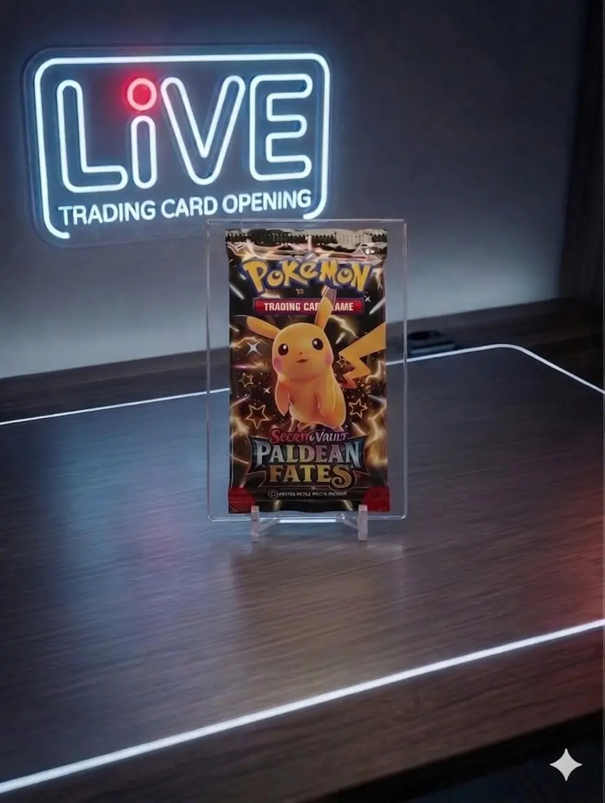 Paldean Fates pack (Open in LIVE)