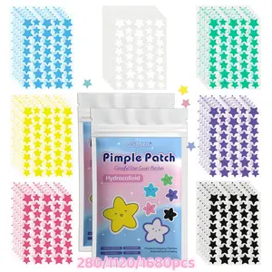 Star Acne Patches - Invisible Hydrocolloid Pimple Dots