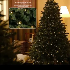 Clear Warm White Christmas Tree Lights - 6.3 ft String of 35 Incandescent Mini Bulbs Multifunctional Lighting Modes, for Decorative, Bedroom, Outdoor, Xmas Twinkle Lights with Green Wire Total 6.6 ft