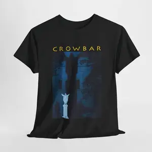 Vtg style Crowbar rock tour short sleeve classic black color shirt, Graphic tees, Short sleeve, T Shirt for Men, cotton, Top, Menswear