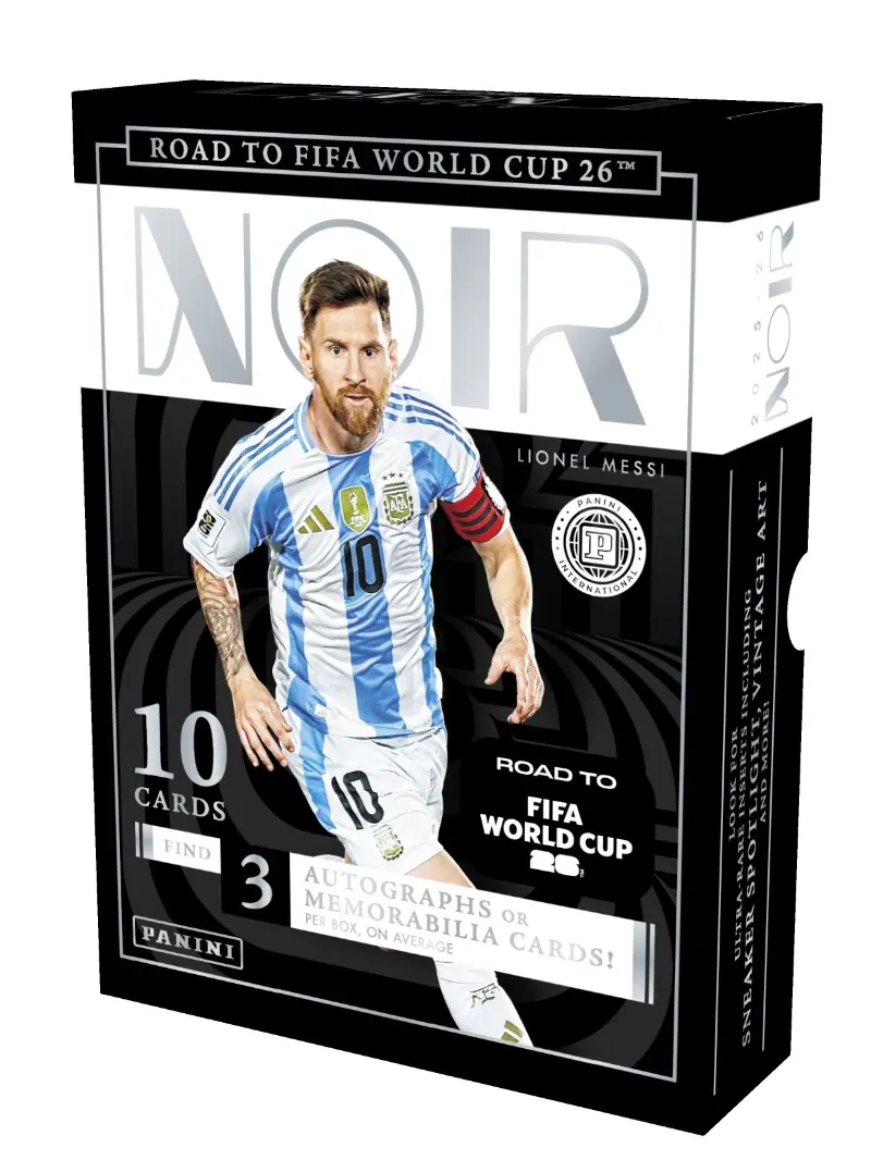 2025/26 Panini Noir Road to FIFA World Cup Soccer Hobby
