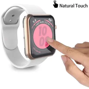 Apple Tpu Full Cover Case, Shockproof Ultra-Thin Screen Protector, Compatible with Apple Watch Series 1-11, 38-49mm, Smartwatch Accessory