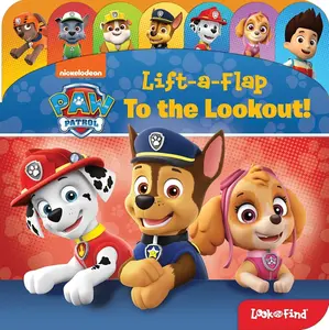USED-Nickelodeon Paw Patrol: To the Lookout! Lift-A-Flap Look and Find by Pi Kids (Board book)