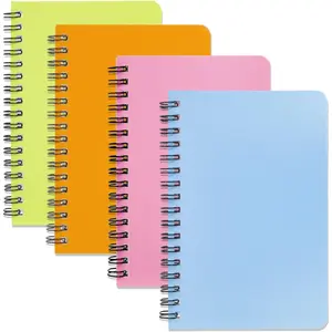 Spiral Notebook 4Pack Pocket Notebook 4.2"x 6.1" Pocket Notepad Small Notebook (4Pack Spiral Notebook-2)