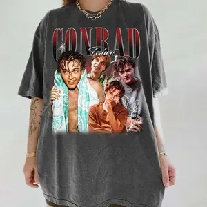 Vintage 90s Bootleg Style Conrad Fisher T-Shirt, Retro Comfort Colors Conrad Fisher T-shirt, Gifts For Man And Women Unisex T-Shirt U