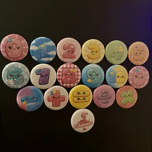 Kawaii Math Magnet Set 2.25" 17 Piece Number & Symbol Fridge Magnets for Math Enthusiasts Easy Teaching Fun Classroom Home Use Ideal for Math Learners