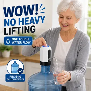 USB water pump for 5-gallon bottles, one-touch water dispenser