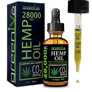 GreenIVe Hemp Oil 28,000mg | C02 Extraction