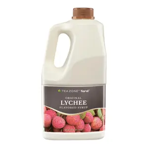 Tea Zone Lychee Syrup 64oz – The BEST Lychee Flavor for Bubble Tea, Cocktails & More!  #BobaSyrup