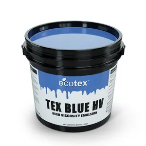 Ecotex® Textile Blue High Viscosity Screen Printing Emulsion