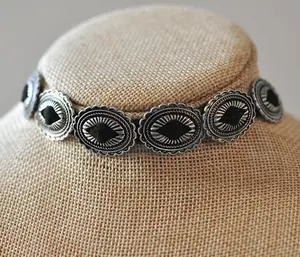 Danielle Black Western Choker