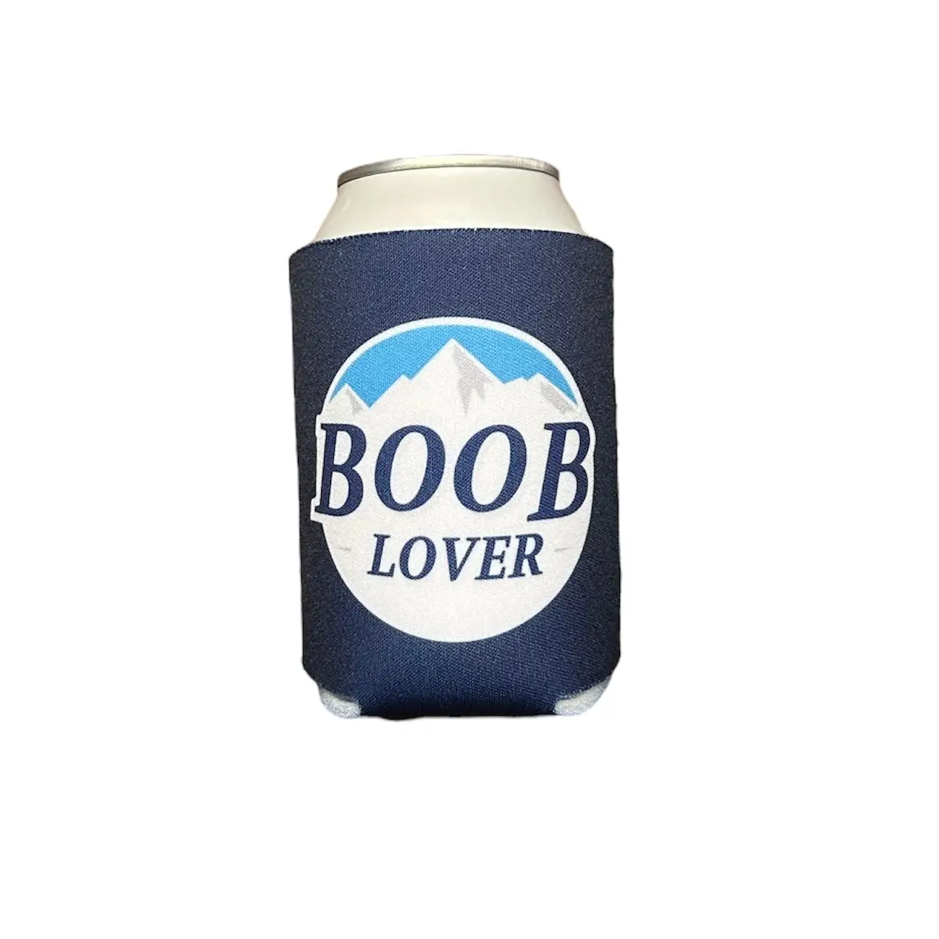 Parody of Busch Light B*ob Lover Funny Koozie Coolie Drinkware Mug Tumbler Cup Bottles Portable Reusable Washable Black Cold Hot Insulator Party Gift