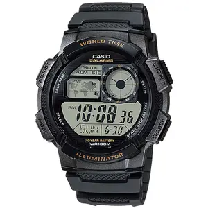 Casio Men’s Digital Watch with Black Dial - AE-1000W-1AV