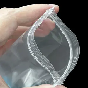 100 Pack Long Pe Self-Seal Bags, Slim Packaging Sealed Bags, Rectangular Transparent Pouches for Glasses and Phone Cases