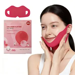 Collagen Chin Lifting Gel Mask | Jawline Firming, Double Chin Care, Jeju Camellia Repair