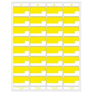 Centurion UN TVN-4P 11 x 8.5 in. 250 Sheet New Bin Label