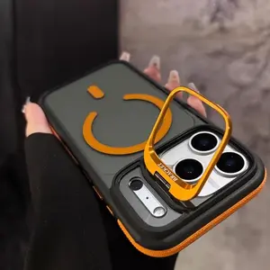 Shockproof Camera Ring Stand Heavy Duty Clear Case for Apple for iPhone 17 16 15 14 Plus 13 Pro 12 11 Pro Max  17Air 17Pro Max Compatible with Cover , Camera Lens Protector Phone Accessory