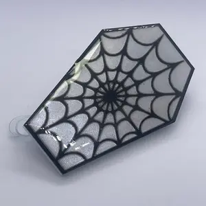 White coffin badge reel