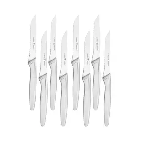 Henckels 8-pc Stainless Steel Serrated Steak Knife Set