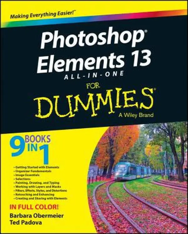USED-Photoshop Elements 13 All-In-One for Dummies by Obermeier, Barbara (Paperback)