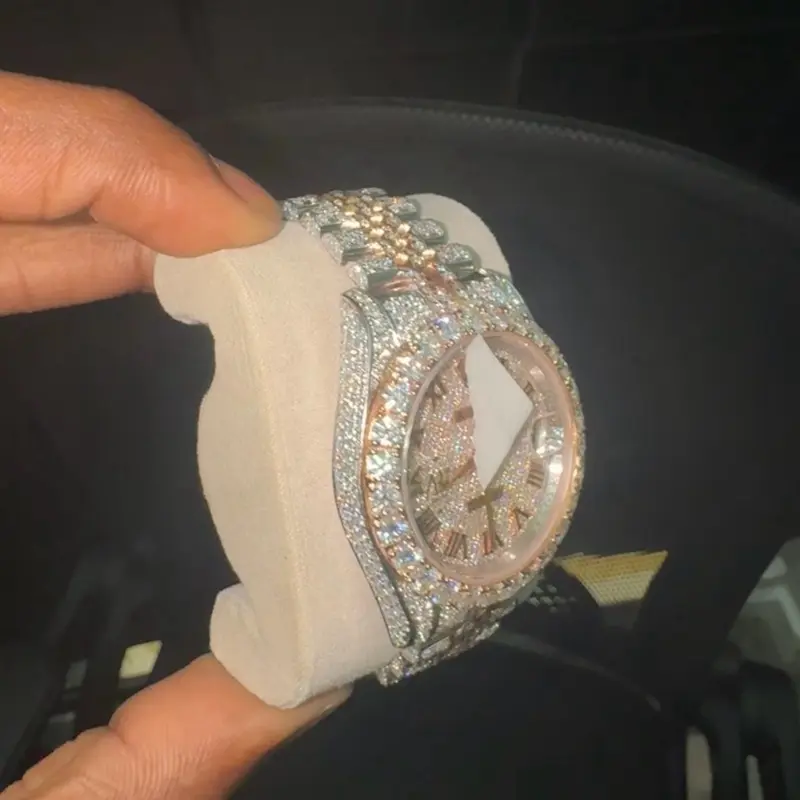 Watch iced out Watch iced out