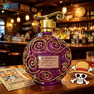 Anime Style Devil Fruit Glass Bottle, Limited Edition Decor & Gifting, Premium Craft, Unique Collectible Item, Perfect Gift Idea