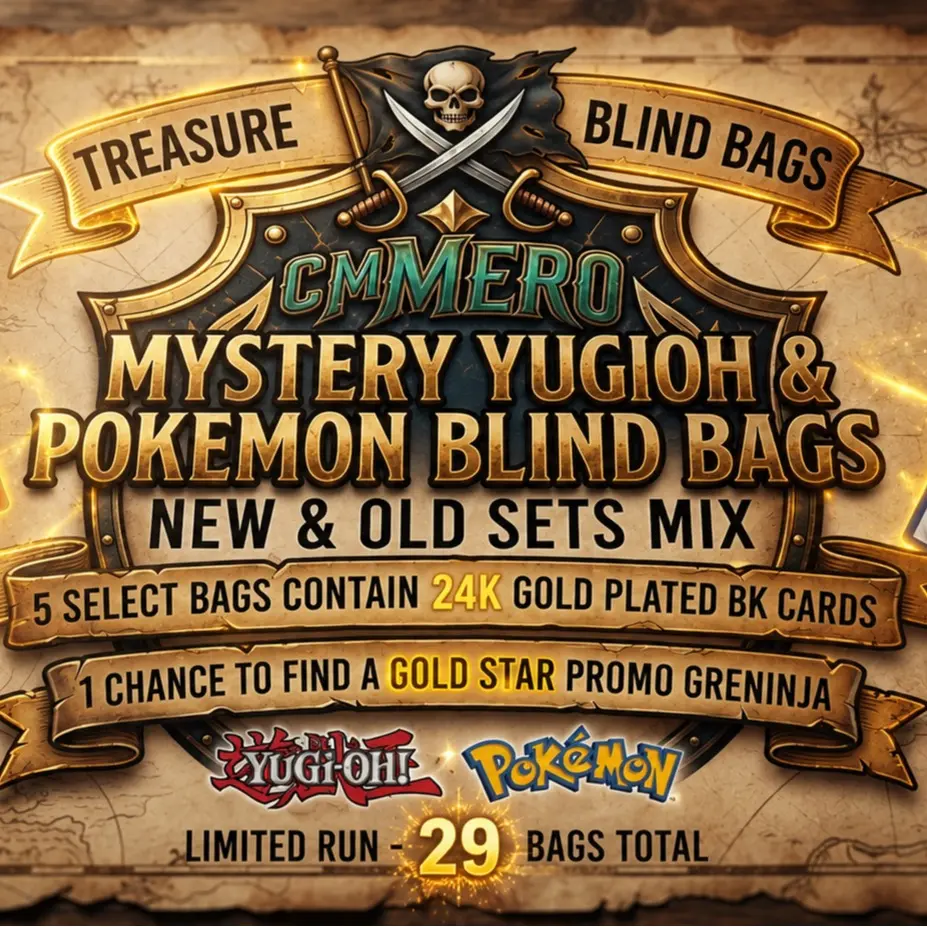 CM Mero’s Treasure Collectible Non-Sports Trading Card Blind Bags, Collectibles & Trading Card Accessories