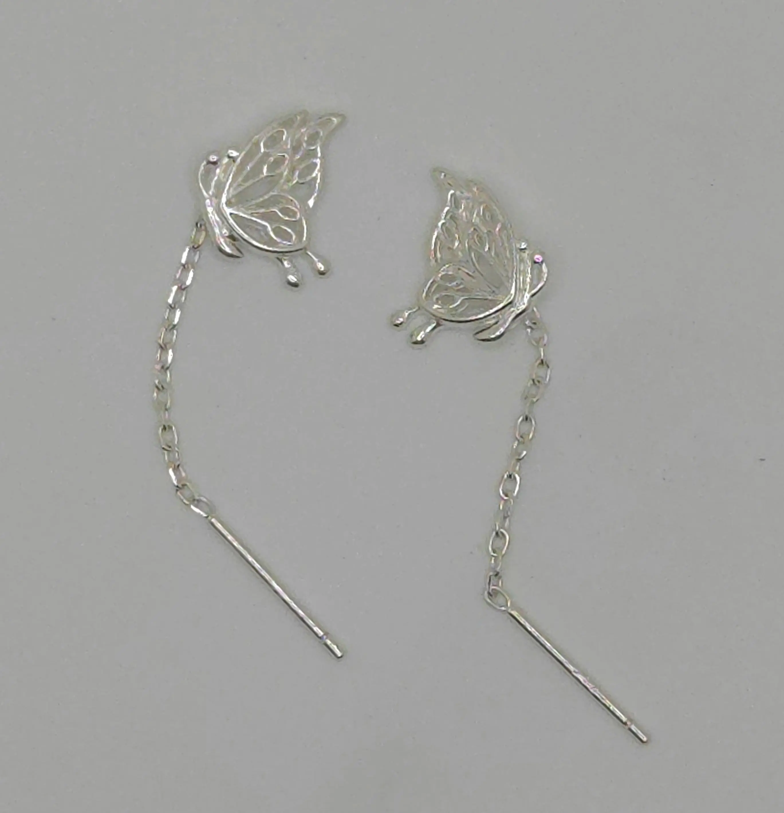 Butterfly Threader Earrings