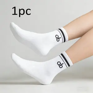 Mid-Calf Socks, All-Season Soft Comfortable Casual Sports Socks, Versatile Footwear for Daily Wear & Active Use